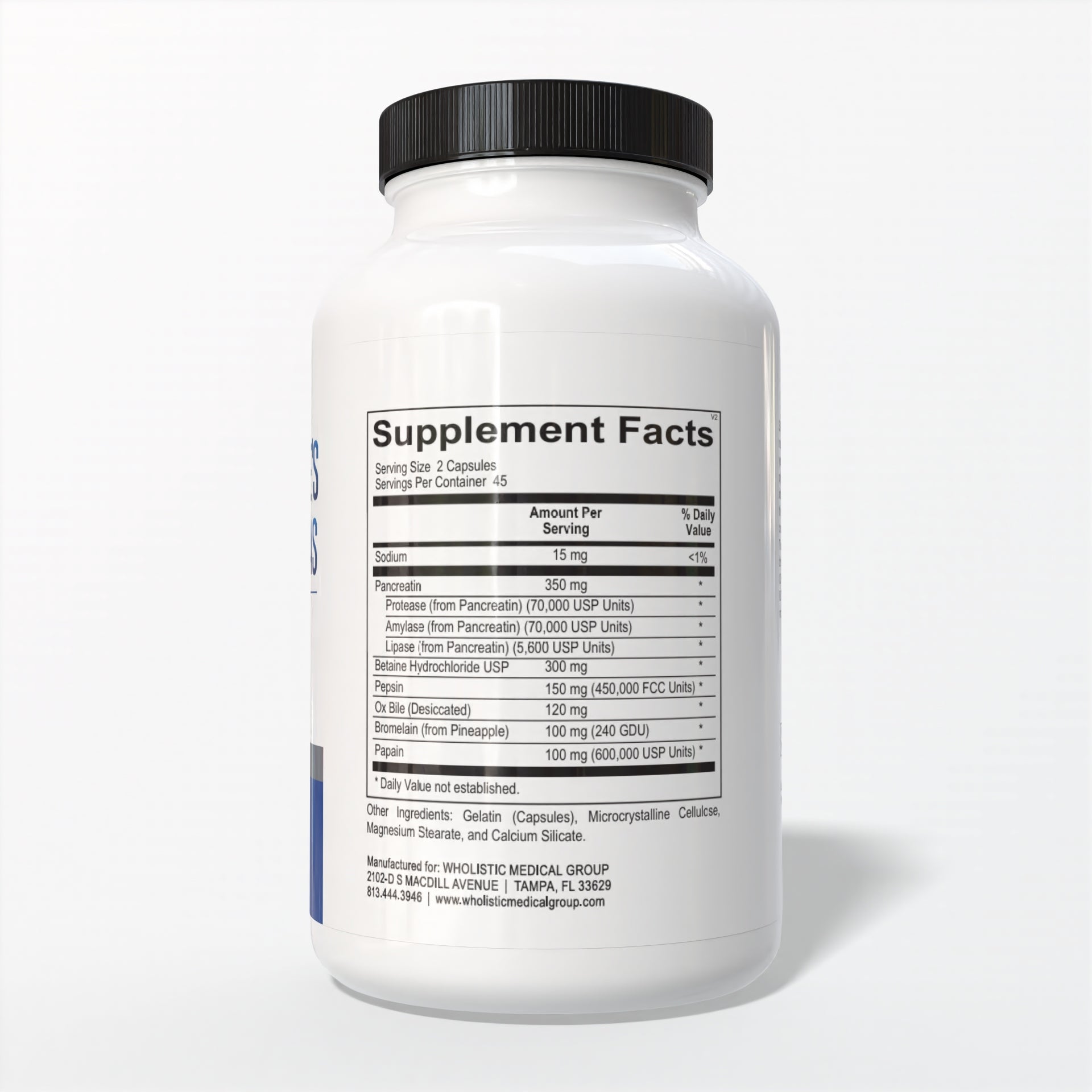 Digest Renew Supplement Facts