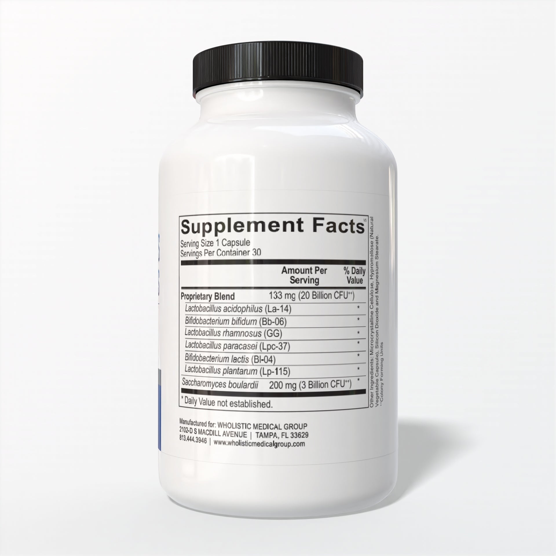 Pro Supreme Supplement Facts